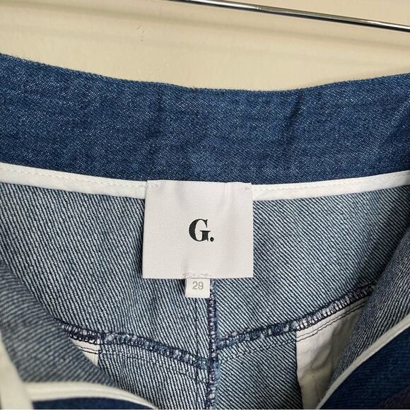 G. Label by Goop High Rise Denim Jean Shorts 29 - Picture 6 of 12